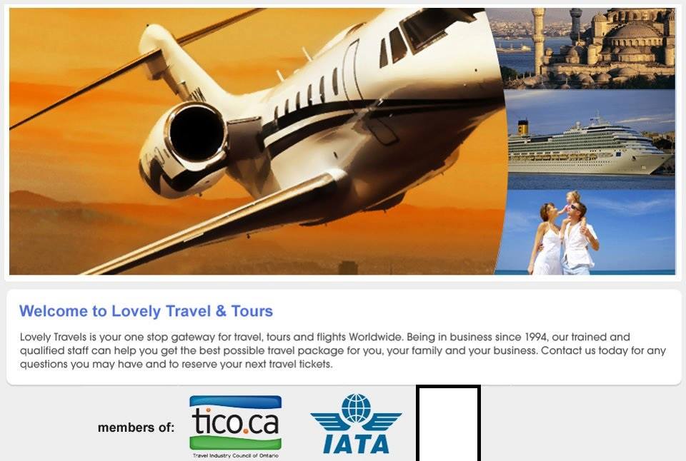 lovely travel & tours international inc